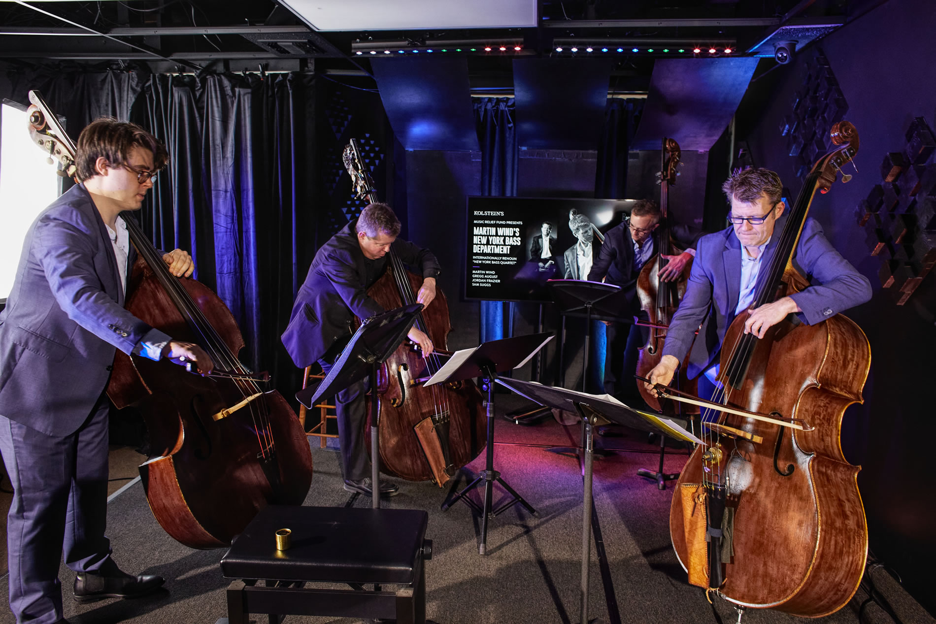 New York Bass QUartet - Group Photo